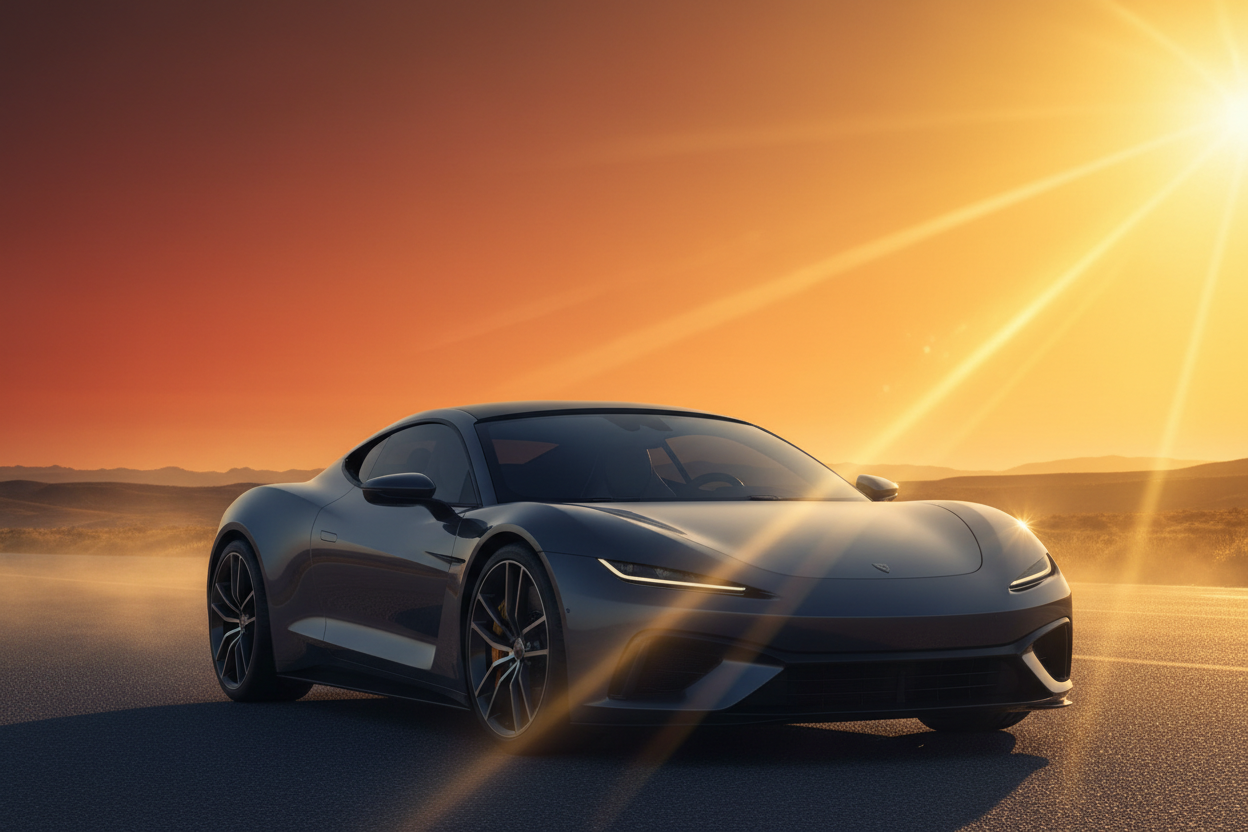 Car Sunshade Umbrella Background